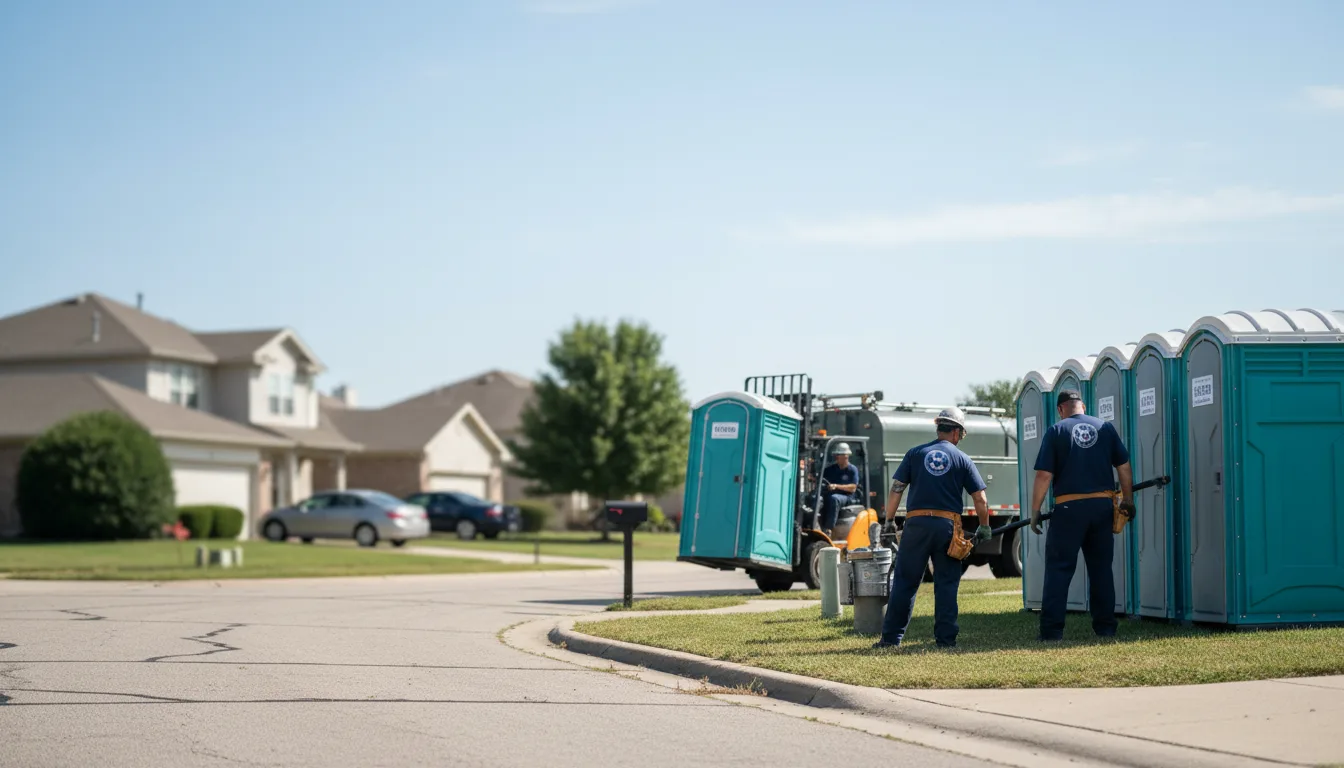 Porta Potty Rental in Graford, TX near me